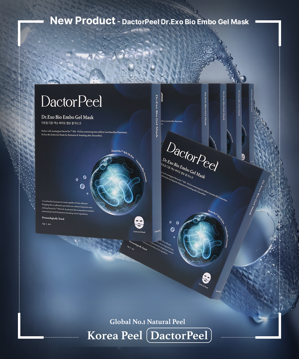 Einführung DactorPeel Dr.EXO Bio Embo Gel Mask